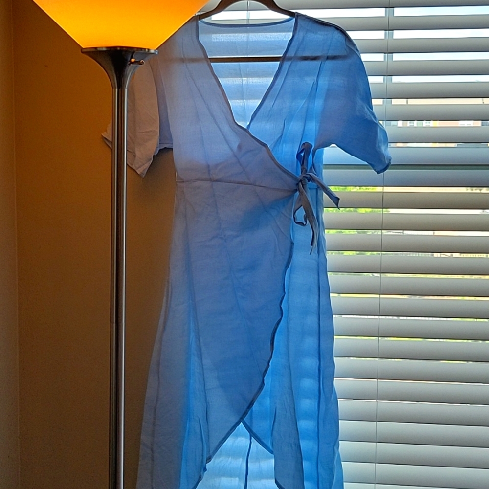 Blue dress